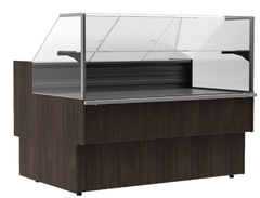 Холодильная витрина CARBOMA ВХС-1,25 BAVARIA 2 (GC110 VM 1,25-1) динамика без боковин