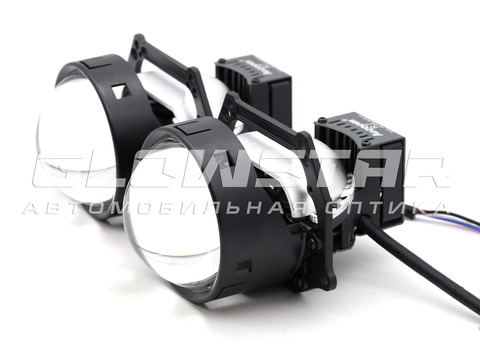 Билед модули Aozoom R7 2025 3.0 дюйма, 2 чипа, 5500K, 12V, 53W/61W, крепление 3R (комплект, 2шт)
