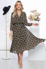 Платье "Леди Шик" (беж) П5478 LT Collection