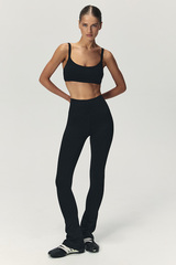 Леггинсы клёш SPORT Чёрный