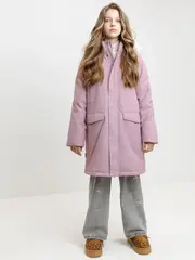 пальто  для девочки  ВК 38107/10 ГР