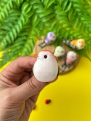Птички декоративные, искусственные, цвет микс, 5 см, набор 6 шт.