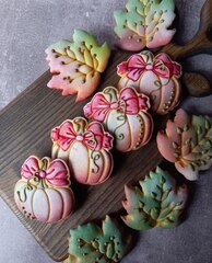 Штамп-тыква №3. Набор 3 шт.