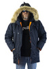 Куртка Аляска N-3B Husky II Nord Storm (синий - r.blue/orange)