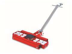 Роликовая платформа поворотная X24 г/п 24 т (с ручкой)