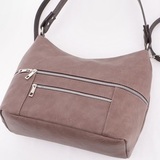 Сумка Саломея 1126 македония какао + шоколад