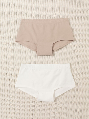 набор трусы/ уп  для девочки  К 1968-2уп/нюдовый беж,сахар