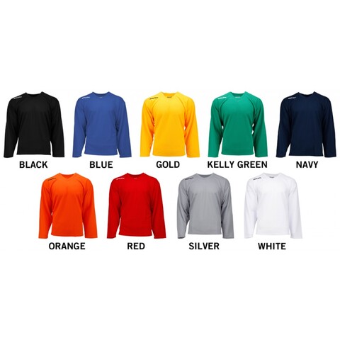 Свитер тренировочный BAUER JERSEY 200 YTH XS в ассортименте