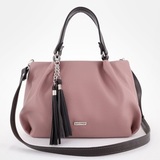 Сумка Саломея 607 версаль пыльная роза + шоколад