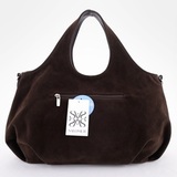 Сумка Саломея 507 эко-замша кофе