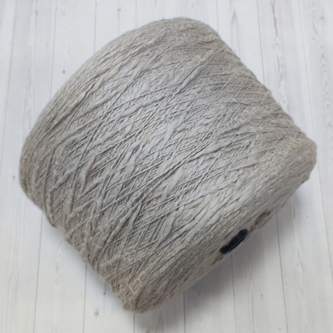 Пряжа Хлопок фламме 250 м 37 светло-серый