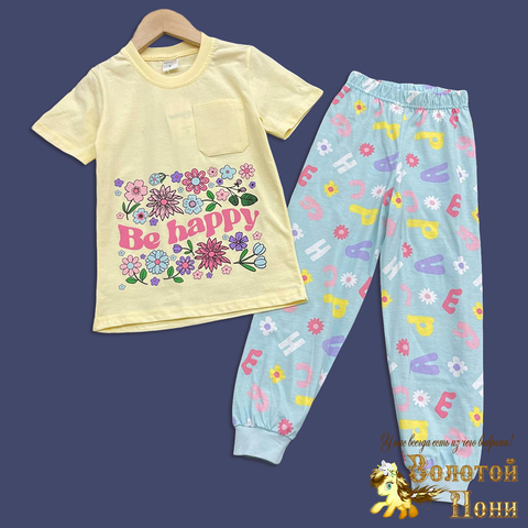 Пижама хлопок д (5-8) 260331-LT2560