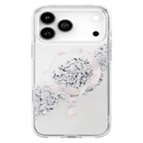 Чехол Uniq Coehl Crystelle Case для iPhone 17 Pro, Сверкающее серебро | Sparkling Silver