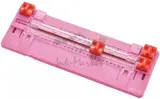 Резак дисковый Kw-Trio 13045pink A4/6 листов, 230 мм, ручной прижим