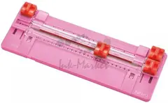 Резак дисковый Kw-Trio 13045pink A4/6 листов, 230 мм, ручной прижим