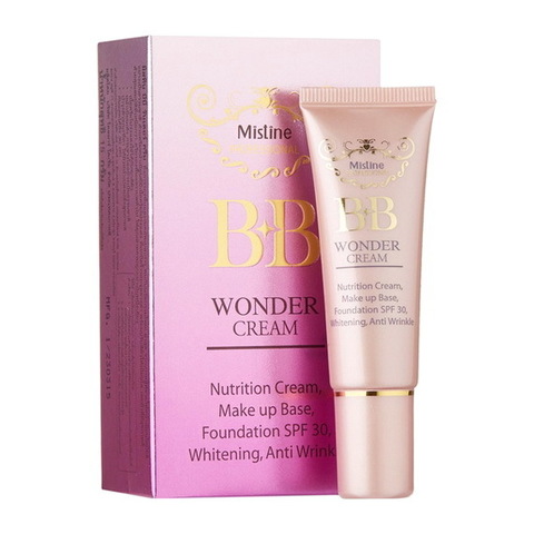 BB крем, Mistine Professional BB Wonder Cream Anti Wrinkle SPF 30, 15 мл.