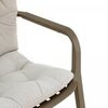 Кресло-качалка пластиковое с подушкой Nardi Folio, тортора, бежевый