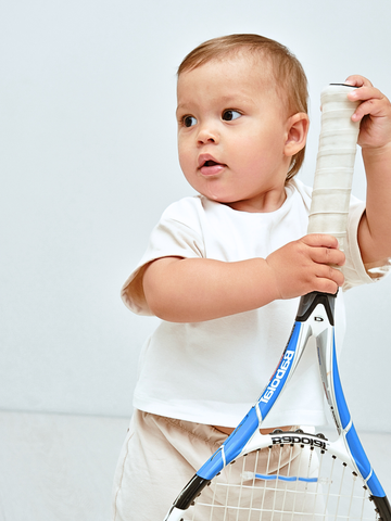 Футболка детская молочный/бежевый