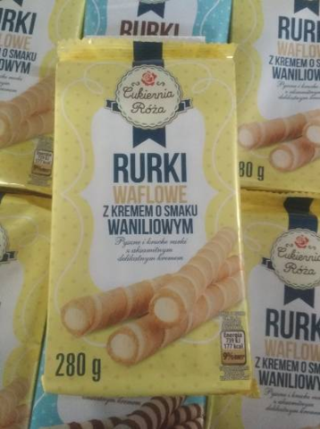 Трубочки вафельные 
