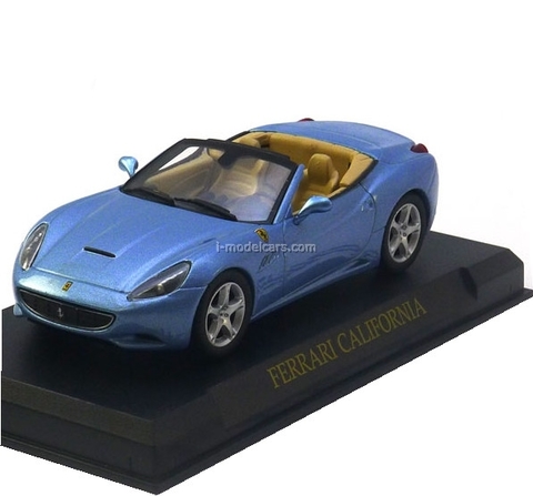 Ferrari California Cabrio blue 1:43 Eaglemoss Ferrari Collection #4