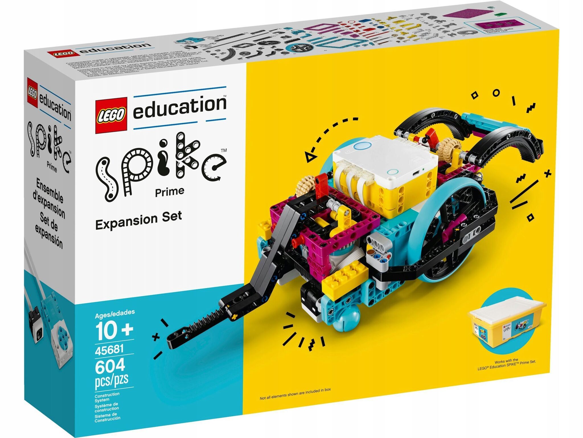 Конструктор LEGO Education Набор расширения Спайк Прайм 45681 купить в  Москве | Доставка по России.