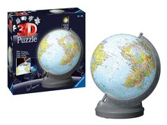 Puzzle 3D Globe with Light 540pcs