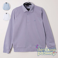 Рубашка-поло (модал, кнопочки, низ на резинке)