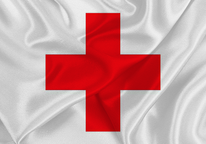Red cross flag