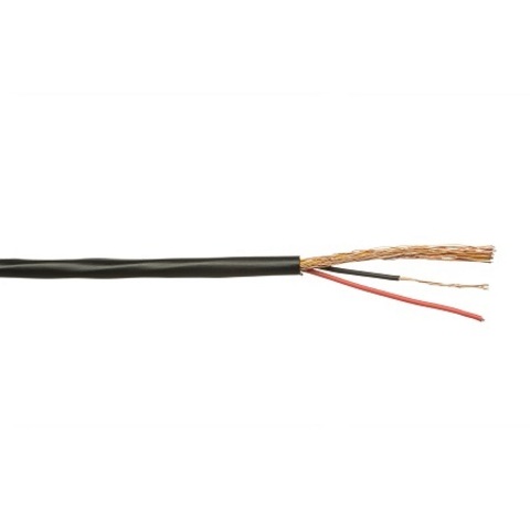 Комбинированный кабель Eletec Video+2х0,22 мм2 наружный (аналог ШВЭП 3х0,22 мм2), 200 м