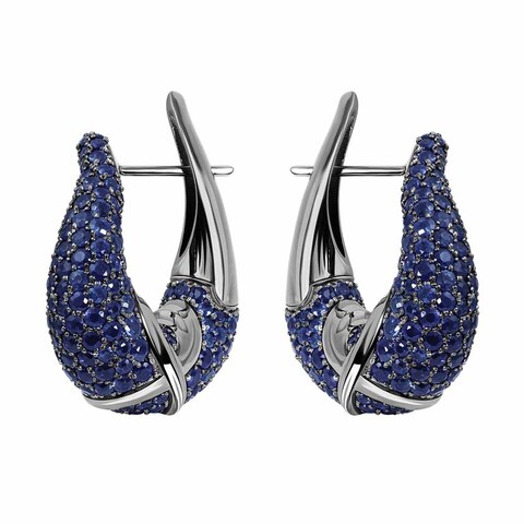 Серьги с Сапфирами, E0049-0/10