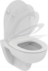 Ideal Standart T467601 Ideal Standard i.life A Сидение и крышка для унитаза с функцией плавного закрытия, дюропласт, с функцией fast fix (легкосъемное)