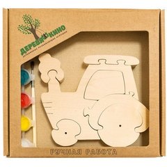 Развивающая игрушка"Трактор"с красками