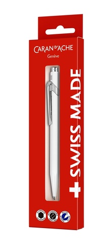 Ручка шариковая Caran d’Ache Office 849 Classic, White (849.611)