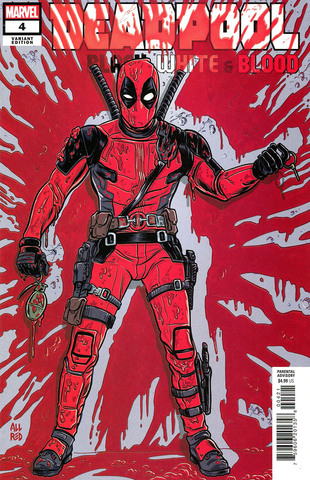Deadpool Black White & Blood #4 Cover B