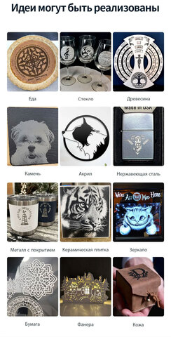 Лазерный гравер Ortur Aufero Laser2-LU2-4-SF с короткофокусным лазером 20 Вт