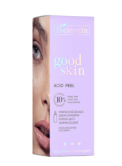 GOOD SKIN ACID PEEL Микроотшелушивающая корректирующая и нормализующая кислотная сыворотка с AHA + PHA кислотами и ниацинамидом, 30 г