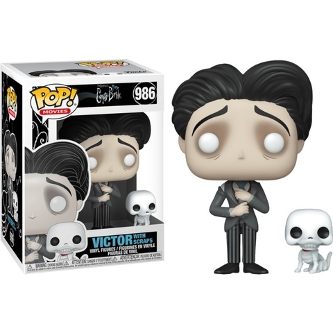 Funko POP! Disney. Corpse Bride: Victor with Scraps (986)