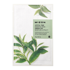 Тканевая маска с экстрактом зеленого чая MIZON Green Tea Essence Mask