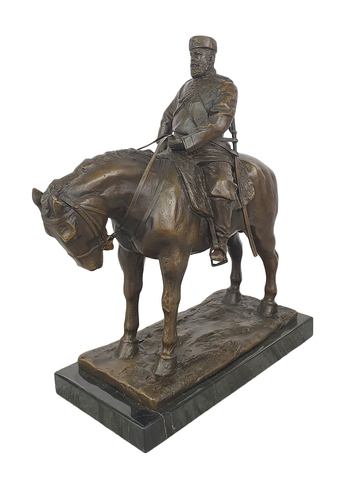 Статуэтка Александр III на коне