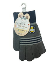 Перчатки. Детские. Материал верха: Текстильные. Подклад: Трикотаж-шерсть. 24 шт в упаковке, разные цвета.