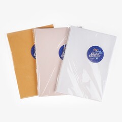 Конверт бумажный, Перламутр, Золото, 120 г, 13,5*19 см, 5 шт.