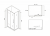 Abber Schwarzer Diamant AG30110BH-S70B Душевой уголок, 110x70x195, цвет: чёрный