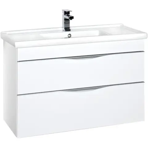 Aquanet 185195 Компл.3 - Тумба Эвора 100 цв.белый (185195)