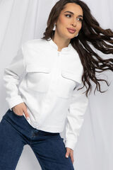 Бомбер Александра (белый) Б13095-2М LT Collection