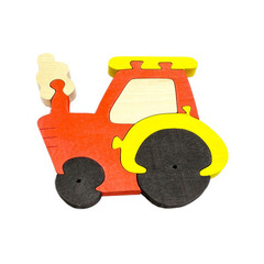 Развивающая игрушка"Трактор"с красками