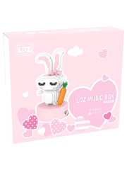 Конструктор LOZ Музыкальная шкатулка Кролик 770 деталей NO. 9852 Rabbit MusicBox Series