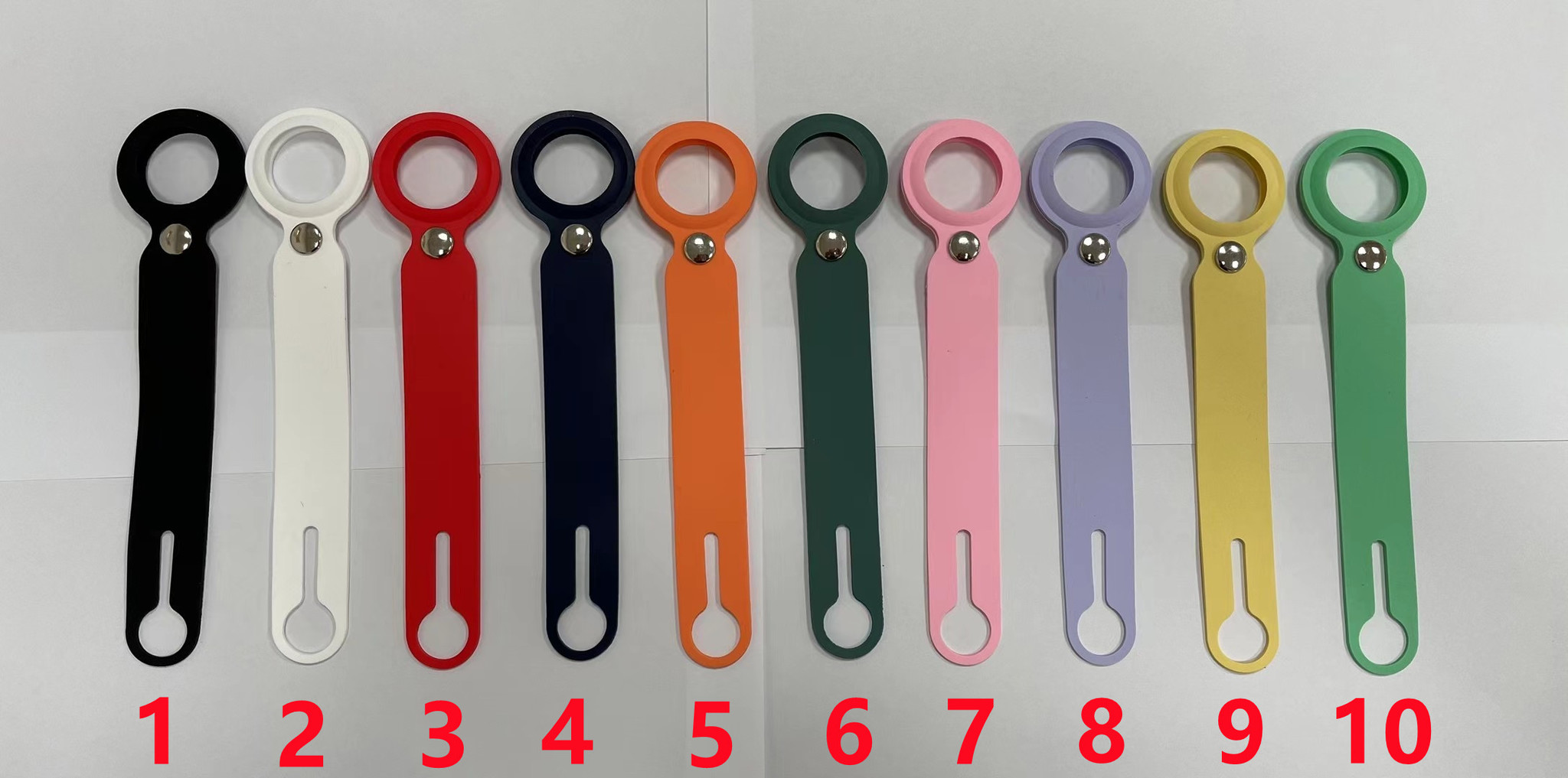 Apple AirTag Silicone Loop Key chain MOQ:500 - buy with delivery