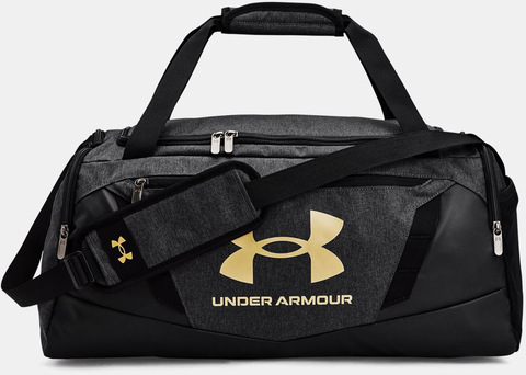 Картинка сумка спортивная Under Armour Undeniable 5.0 Duffle SM черный-золото - 1