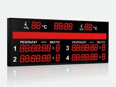 Табло для плавания Импульс 710-D10x8-L4xD10x7-S10x160xP10-T-T2