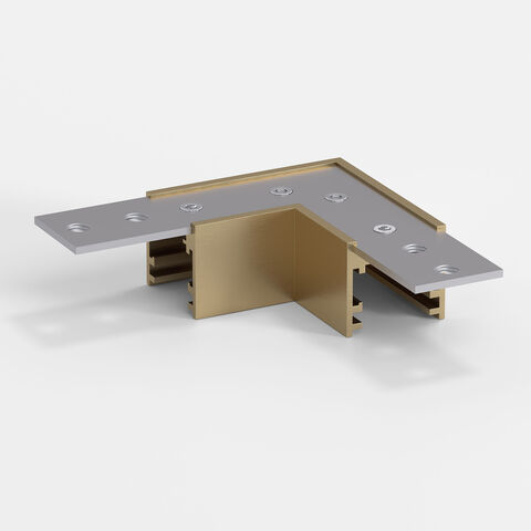 Коннектор угловой для накладного шинопровода Elektrostandard Line Magnetic 85224/00 латунь